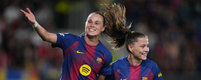 Women's Champions League: Barcelona put 7 past Bayern Munich