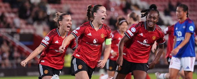 Man United edge Valerenga to win on UWCL debut