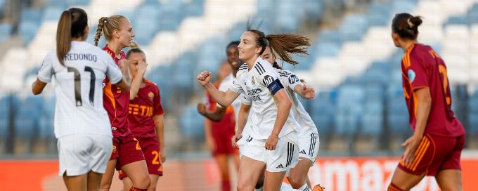 Caroline Weir double sees Real Madrid crush Roma in UWCL