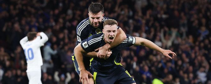 Scotland secure comeback win over Greece in World Cup qualifier