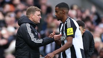 Alexander Isak hasn't spoken to Eddie Howe since Newcastle exit