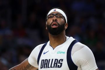 Anthony Davis (calf strain) to miss Mavericks' next 2 games