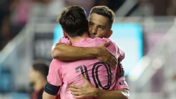 Messi, Alba dazzle as Inter Miami win last game at Chase
