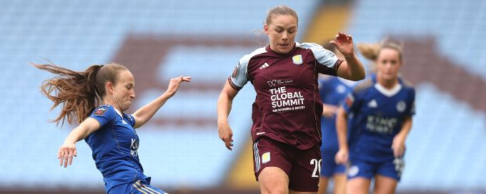 Wasteful Aston Villa have to settle for point against Leicester