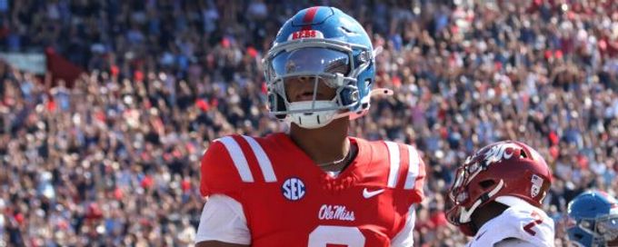 Trinidad Chambliss: Division II Ferris State to breakout star at Ole Miss