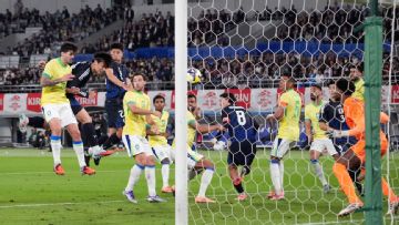 Brazil stunned by Japan's second-half fightback in friendly