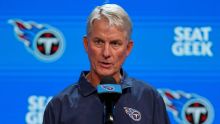 Titans interim coach to stay positive for rookie QB Cam Ward