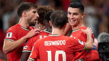 Cristiano Ronaldo scores 2, becomes all-time scorer in WCQ