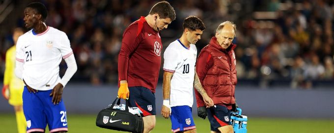Reports: Milan fear injured Christian Pulisic out for a month