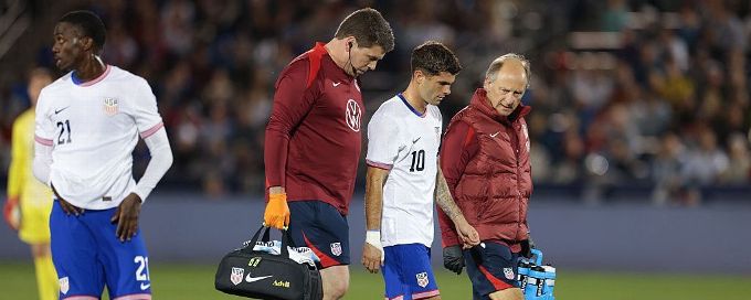 Christian Pulisic suffers hamstring injury in U.S. win over Australia