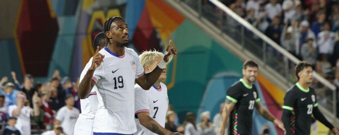 USMNT fights back to beat Australia with Haji Wright brace