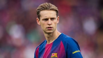 Frenkie de Jong remains opposed to Barça-Villarreal in Miami