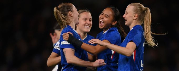 Chelsea rout Paris FC for statement 1st UWCL win