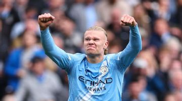 Haaland shows in Man City win why he's the best striker right now