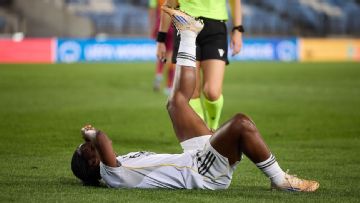 Real Madrid GK Frohms out four months with ligament injury - sources