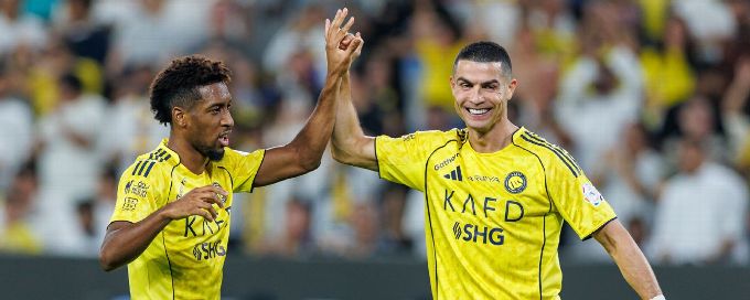 Ronaldo scores stunner, misses penalty in Al Nassr rout