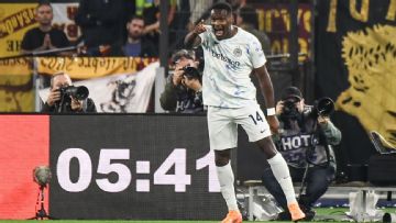 Bonny sends Inter Milan top with win over Roma
