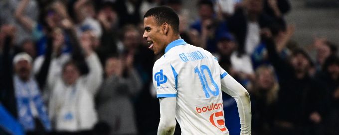 Mason Greenwood scores 4 as Ligue 1 leaders Marseille hit 6
