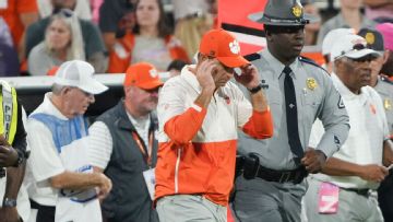Dabo Swinney touts 'credibility' after Clemson's latest loss