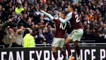 Buendia strike sees Villa come from behind to beat Tottenham