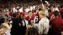 Stanford fined $50K by ACC for fans on field after win vs. FSU