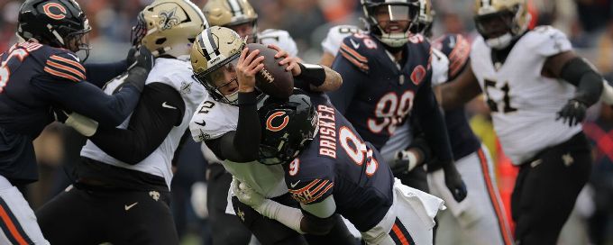 Bears' 16 takeaways (4 Sunday) lead NFL, spur 4-game win streak