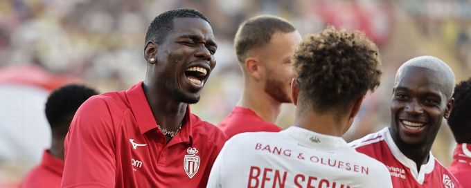 Pogba enjoying life at Monaco; comeback 'step-by-step' - coach