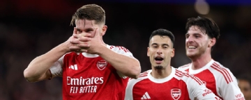 Gyökeres ends goal drought as Arsenal blow away Atlético