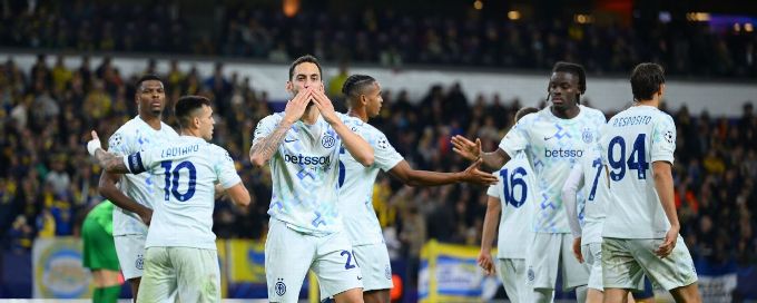 Inter Milan cruise to stay perfect in UCL league phase