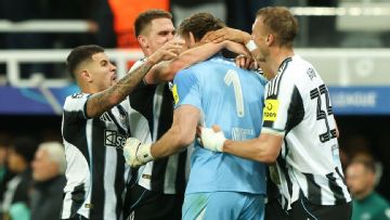 Newcastle GK Pope throws unlikely assist in win over Benfica