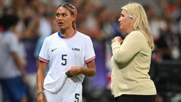 USWNT coach Hayes 'absolutely bummed' by Trinity Rodman injury