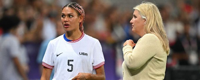 USWNT coach Hayes 'absolutely bummed' by Trinity Rodman injury