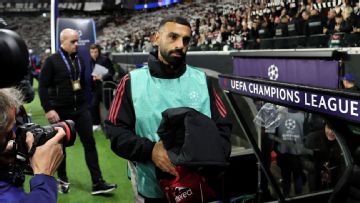 Frankfurt vs. Liverpool: Mohamed Salah named on bench by Arne Slot