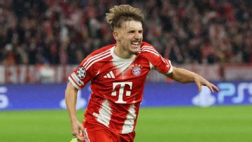 Lennart Karl, 17, scores record-breaking Bayern goal on UCL debut