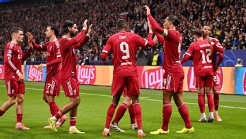 Liverpool get back on track with big win at Eintracht Frankfurt