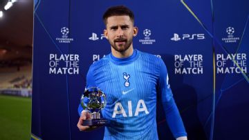 Tottenham earn draw at Monaco thanks to 'exceptional' Vicario