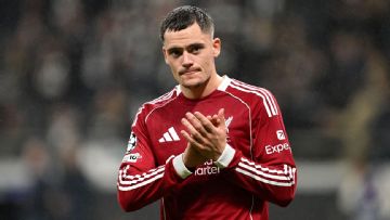 Liverpool's Wirtz relieved to 'finally' get goal involvment