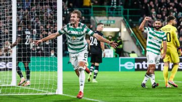 Celtic fight back to beat Sturm Graz for first Europa League win