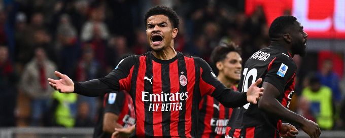 Milan rescue late draw with Pisa without injured Pulisic