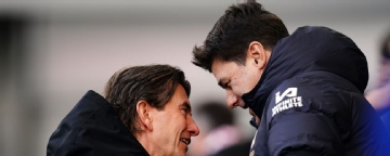 Frank hails 'legend' Pochettino after matching Tottenham start