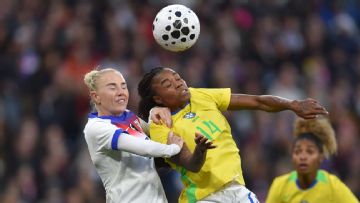 England slump to loss vs. Brazil in first game since Euro win
