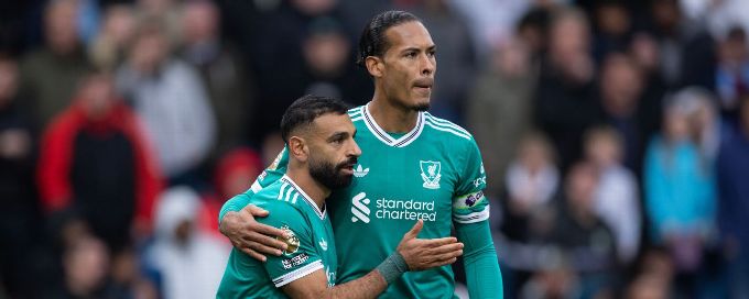 Liverpool's lack of leadership, Salah's form 'big concerns' - Rooney