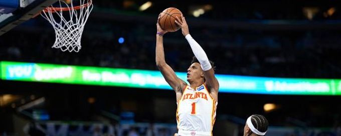 Hawks without three starters vs. Thunder on Saturday