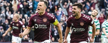 Hearts beat injury-hit Celtic, go eight points clear in SPFL