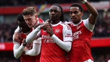 Eberechi Eze scores for Arsenal vs. ex-club Crystal Palace