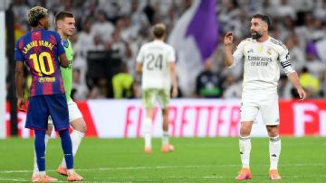 Barcelona's De Jong slams Carvajal for making scene with Yamal