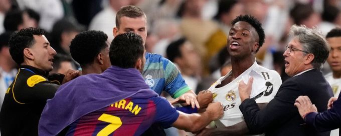 Madrid's Alonso on Vinícius Clásico furore: 'Subject closed'