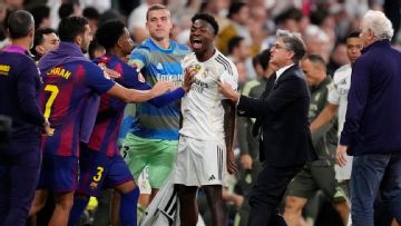 Vinícius Jr. on Real Madrid-Barcelona row: 'Didn't want to offend'