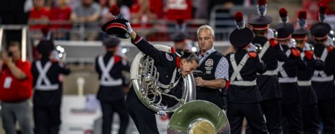 'A moment of glory': How the daughter of two Ohio State 'i dotters' fulfilled her destiny