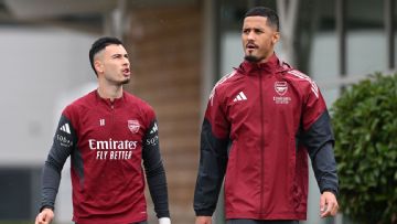 Arsenal's Saliba, Martinelli to miss Brighton cup clash